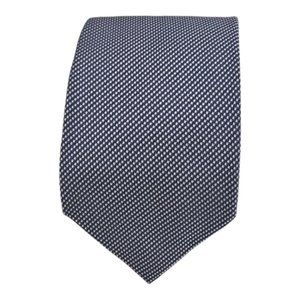 ALAIN FIGARET 7FOLD Blue Geometric Silk Tie ITALY 62"/ 3.4" EC